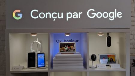 Des produits de Google dans une bibliothèque