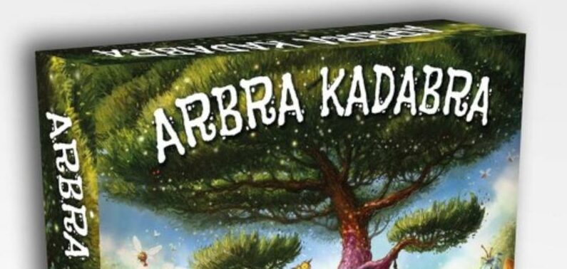 La boîte du jeu Arbra Kadabra
