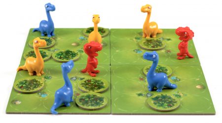 Un plateau du jeu Jurassic Snack