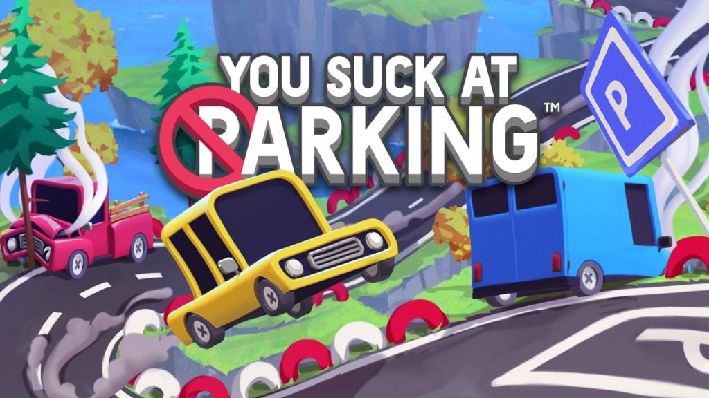 You suck in the parking lot: parallel, back up, on a slope (winter)