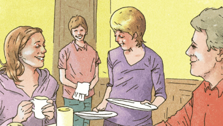 Les cinq ami-e-s: quand la nostalgie est source d’humour
